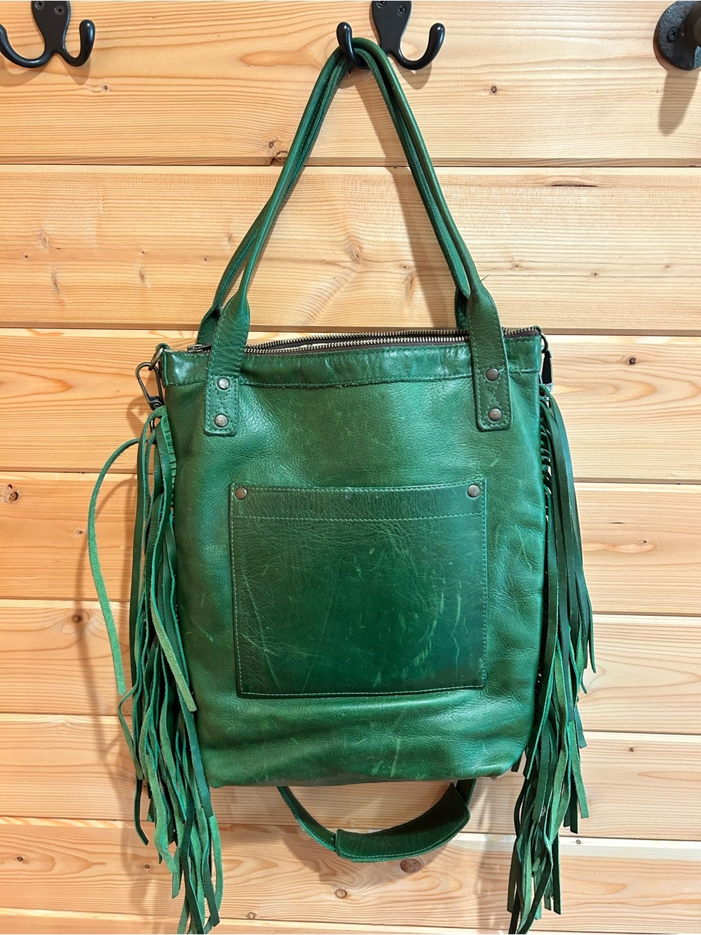Nena & Co fringe leather tote - Picture 5 of 5